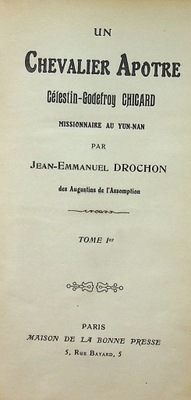 Un Chevalier Apotre Tome 1 1909 r.