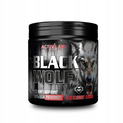 ACTIVLAB BLACK WOLF 300g PRE-WORKOUT czarna porzec