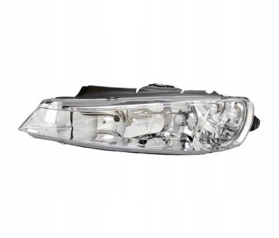 Лампа передняя левая do peugeot 406 1999-2004 хром фото №1