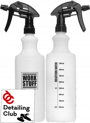 Work Stuff Bottle Butelka z miarką atomizer 750 ml