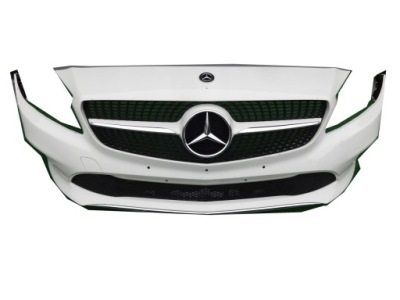 Mercedes бампер перед передний a klasa w176 рестайлинг фото №1