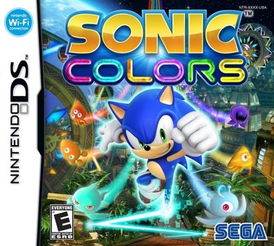 Sonic Colours Nintendo DS + 2DS + 3DS UNIKAT