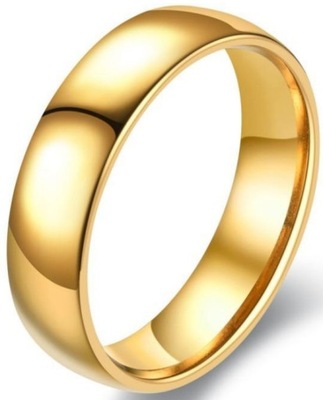 Złota Obrączka Pierścionek Pierścień Gold Ring
