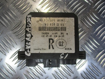 Модуль двері mercedes w203 2.2 cdi 2038202285 фото №1