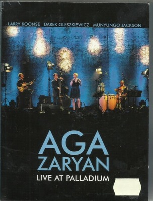 Aga Zaryan Live at Palladium płyta DVD w FOLII