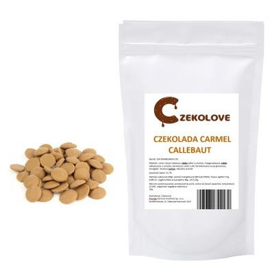 Czekolada KARMELOWA CARMEL 500g Callebaut CzekoLov