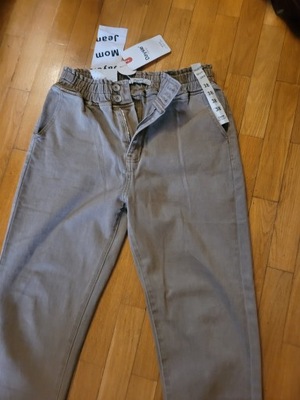 Daysie spodnie, jeansy 38 beżowe