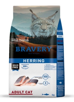 Bravery Cat Adult Herring (Śledź) 2kg