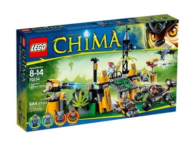 Klocki LEGO Chima 70134 - Baza Lavertusa