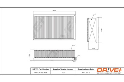 DRIVE+ FILTRAS ORO TOYOTA 2.0D 21- PROACE 