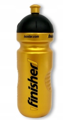 Bidon sportowy Isostar z czarną nakrętką 650ml