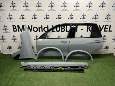 Дверь левое передок  задний крыло  накладки накладки пороговые порог bmw g05 x5 c4p фото №1