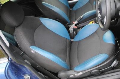 Сидіння заднє сидіння обшивки mini r56 pół шкіра works фото №1