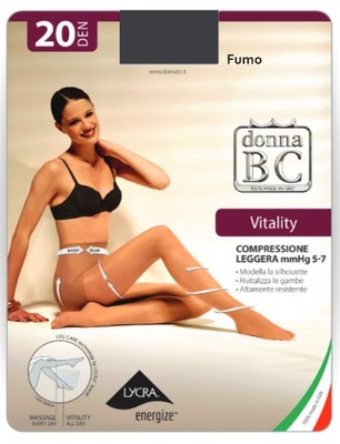 Donna BC Rajstopy Vitality 20dn 2;fumo