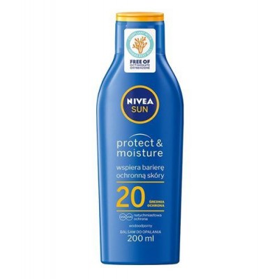 NIVEA SUN Balsam nawilżający SPF20, 200ml