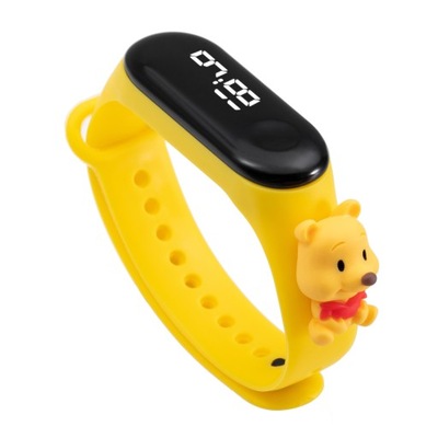 zegarek smartwatch KUBUŚ PUCHATEK dla dzieci dziecka LED elektroniczny
