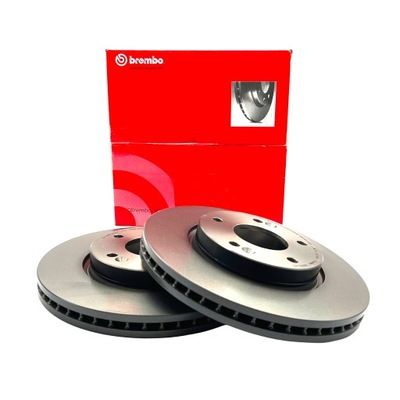 DISCOS DE FRENADO PARTE DELANTERA BREMBO 09.6734.20 09673420  