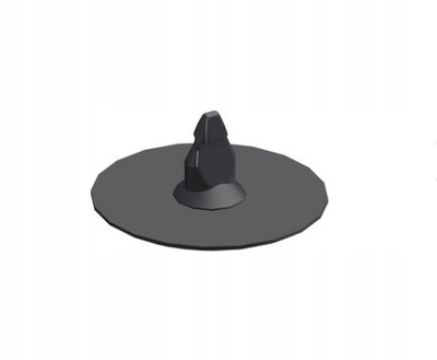 Оригинальная клипса крепления порог mercedes a0009917498 фото №1