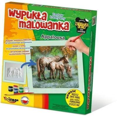 Wypukła malowanka Konie Appaloosa