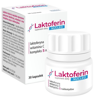 Norsa Pharma LAKTOFERIN NUCELO 30 kaps LAKTOFERYNA