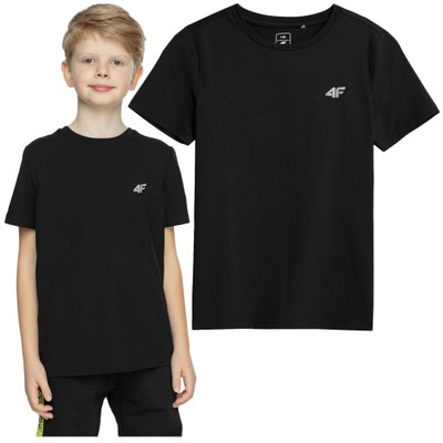 KOSZULKA dziecięca T-SHIRT 4F junior JTSM0009 134