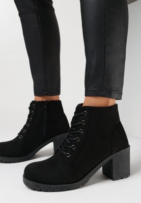 Czarne Botki 39
