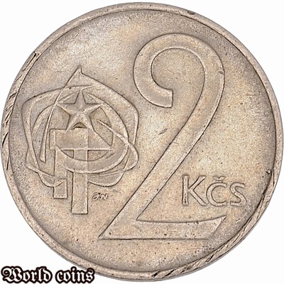 2 KORONY 1972 CZECHOSŁOWACJA