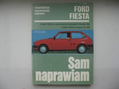 FORD FIESTA Mk2 Książka napraw Ford Fiesta 83-89