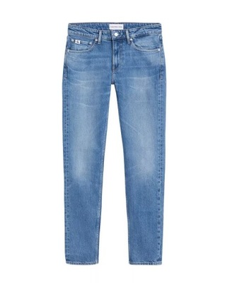 Calvin Klein Jeans spodnie J30J323849 1AA niebieski 34/32