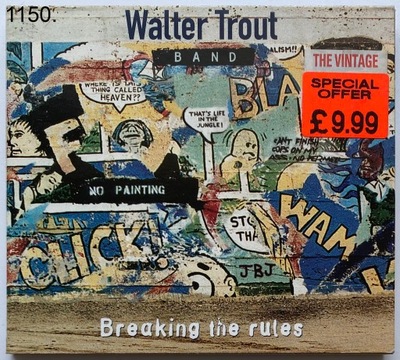 WALTER TROUT Breaking wyd. 1995 rok CD Stan IDEAŁ