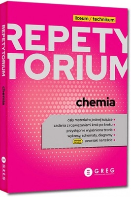 Chemia Repetytorium liceum technikum GREG