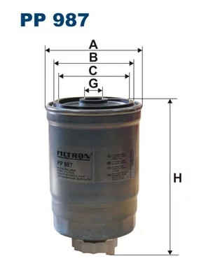 FILTRO COMBUSTIBLES  