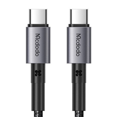 WYTRZYMAŁY KABEL MCDODO CA-3130 USB-C / USB-C, 65W, 1M (CZARNY)