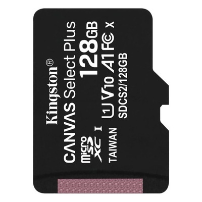 Kingston karta pamięci 128GB microSDHC kl.10 UHS-I