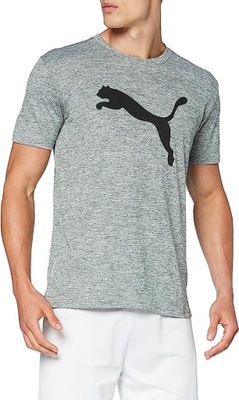 PUMA koszulka męskie T-SHIRT bawełna SZARA R.M