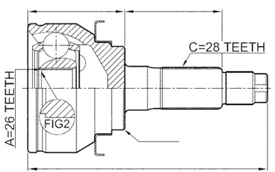 LANKSTAS ZEWN. FORD RANGER TKE 11-,EXPLORER 11- 