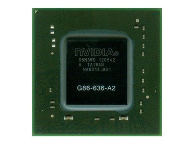 NOWY UKŁAD CHIP BGA NVIDIA G86-636-A2 rok 2010