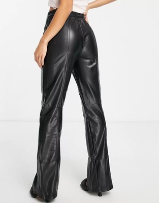 MISSGUIDED DLA NISKICH SPODNIE Z EKO SKÓRY 38 1XML