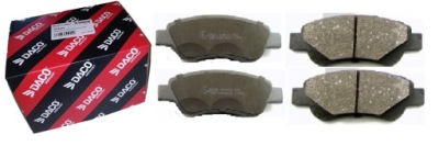 Daco 324572 набір гальмівних колодок гальмівних, гальма дискові фото №1