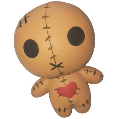 Zabawka laleczka voodoo wycisnąć przerażające powolne odbicie