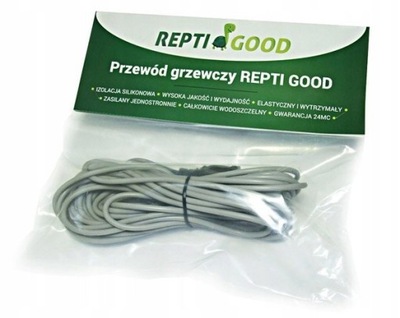 Kabel grzewczy REPTI GOOD 80W/8 m