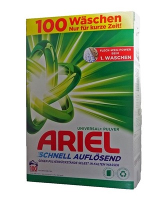 PROSZEK ARIEL Uniwersal do białych 100 prań z Niemiec
