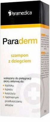 PARADERM Szampon z Dzięgciem ŁUSZCZYCA ŁOJOTOK