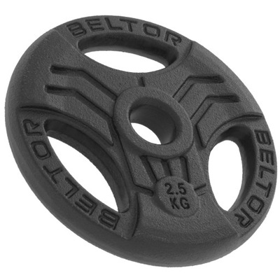 BELTOR OBCIĄŻENIE ŻELIWNE FASTGRIP KIEROWNICA SIŁOWNIA 2,5KG 31MM