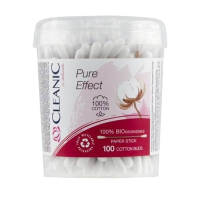 Cleanic Pure Effect Patyczki higieniczne 100 szt.