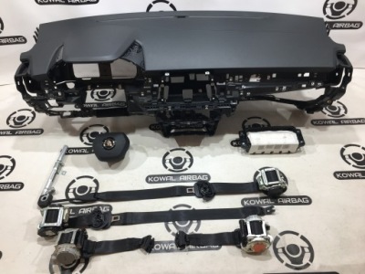 Skoda fabia 4 iv 21r приборная панель консоль nowa подушка безопасности ремни оригинал фото №1