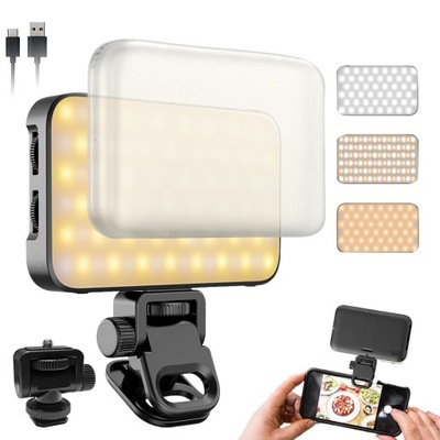 LAMPA SELFIE OŚWIETLENIE LED OŚWIETLENIE DO ZDJĘĆ LAMPA DO TIKTOKA RELACJE