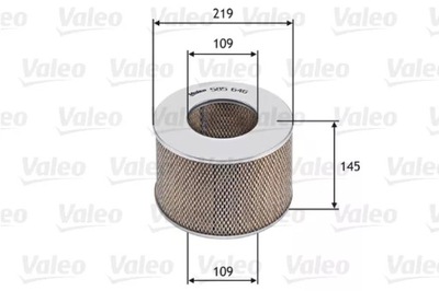 VALEO 585646 FILTRO AIRE REDONDO  