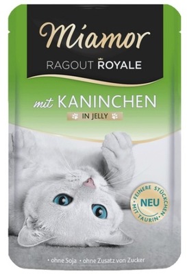 Miamor Ragout Royale Królik w galaretce sasz 100g