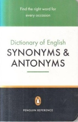 Dictionary of english synonyms and antonyms